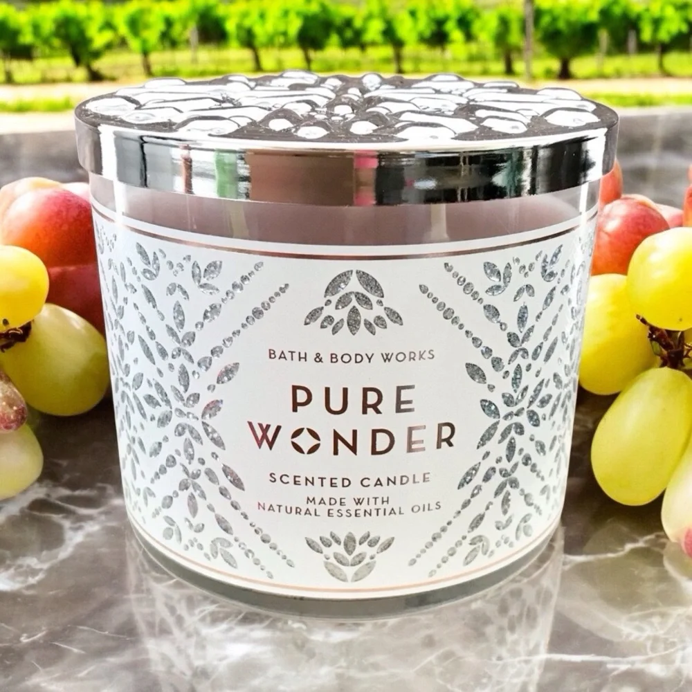🆕30+ Hrs Pure Wonder 3 Wick Candle